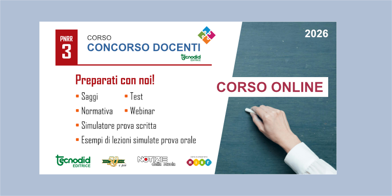 Corso Concorso docenti PNRR3