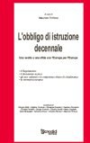 L'obbligo di istruzione decennale