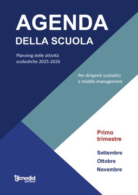 Agenda della scuola 2025/2026 - Primo trimestre