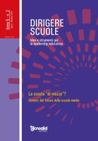 Dirigere scuole n. 2/2019 Dirigere scuole n. 2/2019