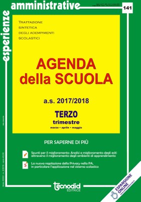 Agenda della scuola - Terzo trimestre a.s. 2017/2018