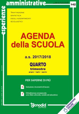 Agenda della scuola - Quarto trimestre a.s. 2017/2018