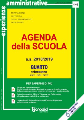 Agenda della scuola - Quarto trimestre a.s. 2018/2019