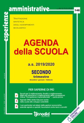 Agenda della scuola - Secondo trimestre a.s. 2019/2020