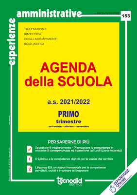 Agenda della scuola - Primo trimestre a.s. 2021/2022