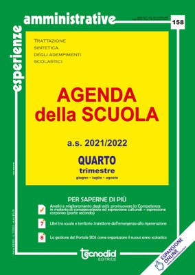 Agenda della scuola - Quarto trimestre a.s. 2021/2022