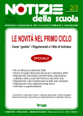 Notizie della scuola n. 2/3 del 16/30 settembre 2009