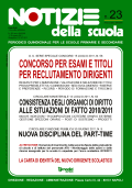 Notizie della scuola n. 23 - 1/15 agosto 2011