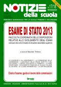 Notizie della scuola n. 17/18 dell'1/31 maggio 2013 Notizie della scuola n. 17/18 dell'1/31 maggio 2013