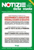 Notizie della scuola n. 21 dell'1/15 luglio 2013 Notizie della scuola n. 21 dell'1/15 luglio 2013