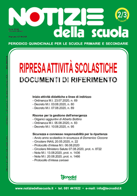 Notizie della scuola n. 2/3 - 16 settembre/15 ottobre