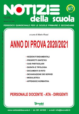 Notizie della scuola n. 6/7 del 16 novembre/15 dicembre 2020