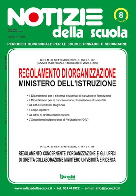 Notizie della scuola n. 8 del 16/31 dicembre 2020