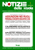 Notizie della scuola n. 1 del 1/15 settembre 2011