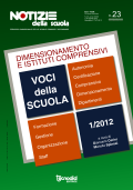 Notizie della scuola n. 23 dell'1/15 agosto 2012 - Voci della scuola n. 1/2012