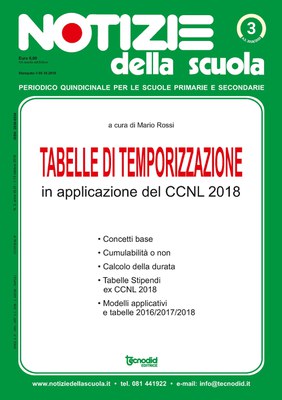 Notizie della scuola n. 3 dell'1/15 ottobre 2018