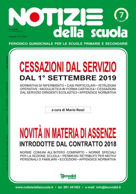 Notizie della scuola n. 7 dell'1/15 dicembre 2018