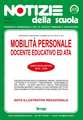 Notizie della scuola n. 14-15 del 16 marzo / 15 aprile 2019