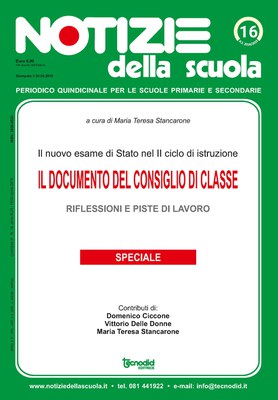 Notizie della scuola n. 16 del 16/30 aprile 2019