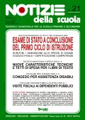 Notizie della scuola n. 21 del 30 giugno 2009