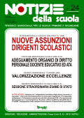 Notizie della scuola n. 24 del 16/31 agosto 2009