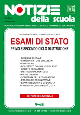 Notizie della scuola n. 16/17 del 16 aprile/15 maggio 2022