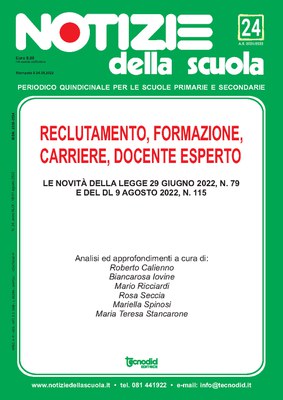 Notizie della scuola n. 24 del 16/31 agosto 2022