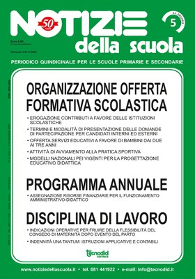 Notizie della scuola n. 5 del 1/15 novembre 2022