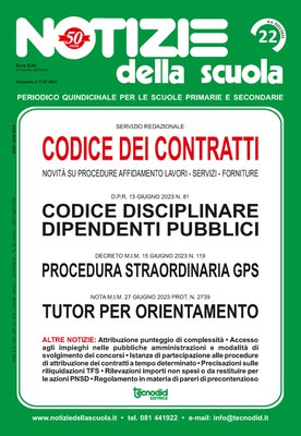 Notizie della scuola n. 22 del 16/31 luglio 2023