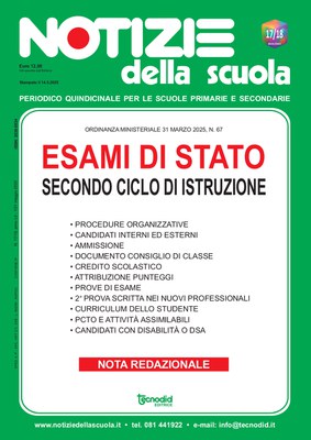 Notizie della scuola n. 17/18 del 1/31 maggio 2025