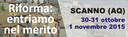 Riforma: entriamo nel merito