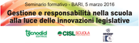 Gestione e responsabilità nella scuola alla luce delle innovazioni legislative - relatore Sergio Auriemma