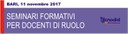 Seminari formativi per docenti di ruolo