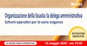 Organizzazione della Scuola: la delega amministrativa