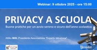 Privacy a scuola
