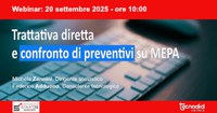 Trattativa diretta e confronto di preventivi su MEPA