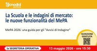 La Scuola e le indagini di mercato: le nuove funzionalità del MePA