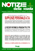 Supplenze personale A.T.A.: online il n. 6 di Notizie della scuola